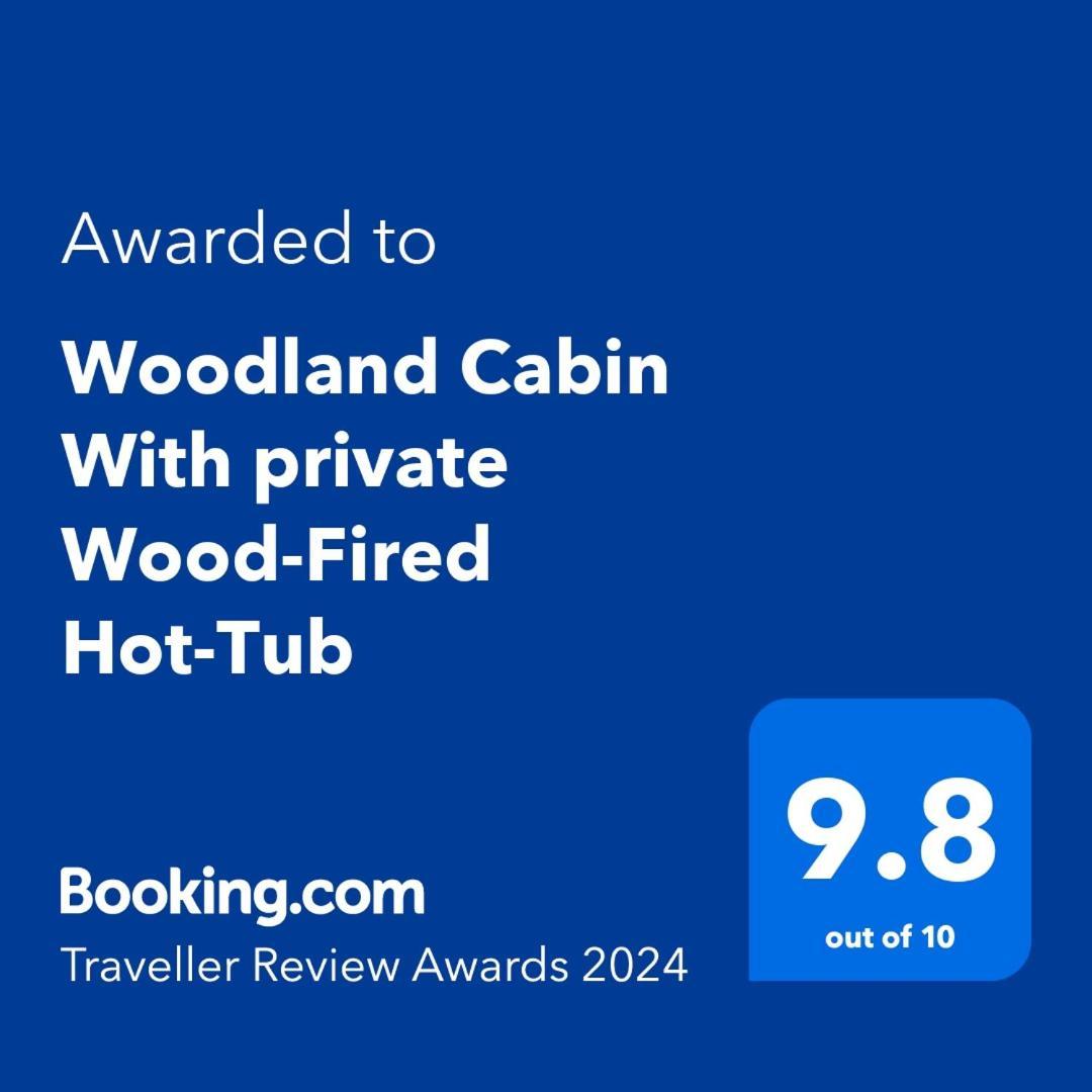 Woodland Cabin With Private Wood-Fired Hot-Tub Villa Farnham  Ngoại thất bức ảnh